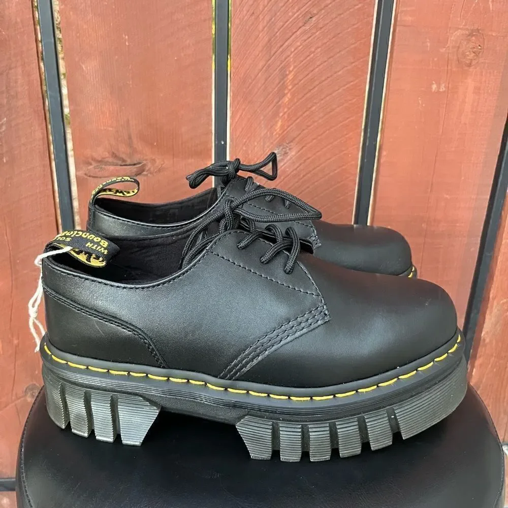 Dr. Martens 1461 Audrick Soft Leather Platform Oxford Shoes size 9US L